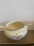 Vintage Bone China Creamer & Sugar Bowl (no lid) PRISCILLA Pattern Household Institute