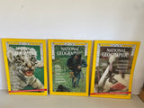 Vintage NATIONAL GEOGRAPHIC Magazines Lot of 9 1970