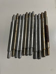 ~ Vintage Lot/11 Steel PEG Legs Parts for 4 Tier Stacking Legal Paper File Tray Organizer Desk