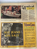 € Vintage MARDI GRAS ‘95 Times-Picayune Magazine Guide to Events February 15 1995