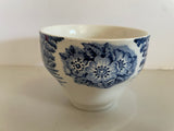 Vintage Single Blue Willow 3.5” Tea Coffee Cup Horse Rider Unbranded England