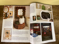 NEW COUNTRY SAMPLER Magazine January 2022 Clever Clock Makeovers Cozy Homes Porches