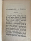 Vintage Charles Dickens Works “A Child’s History of England” Vol 17 Red Hardcover