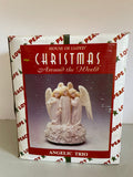 a** Vintage House of Lloyd 1997 Musical Christmas Around the World Angelic Trio Figurine