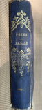 € Antique Book 1869 “Poems” by John G. Saxe Hardcover Thirty Sixth Edition