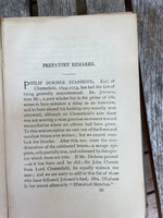 <€€ Antique Book “Lord Chesterfield's Letters Sentences and Maxims” by Henry Altemus, 1899 HC