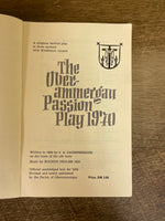 € The Ober-Ammergau Passion Play 1970 Full Play Text Book in English with Chorus