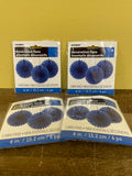 New Lot/12 Count 6” Royal Blue Paper Mini Fan Hanging Decoration Party Supply by Unique Brand