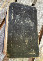 € Antique 1851 Mini Pocket New Testament Translated from Original Greek Leather Cover