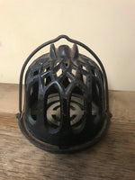 ~€ Antique/Vintage Early 1920's Black Cast Iron Yarn Twine Ball Holder Country Store Grocery Bakery