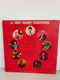 a** Vintage Lot/3 Christmas Records LP Vinyl Album Very Merry Christmas Vols 6 & 7, Great Songs