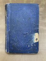 € Antique Book 1869 “Poems” by John G. Saxe Hardcover Thirty Sixth Edition