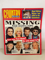 Vintage 1997 October 28 Country Weekly Magazine  Missing From Country Radio Cover Neal McCoy