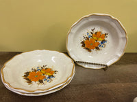 <€€ Vintage Mikasa Garden Club Flowerfest EC 452 Japan 5pc Set Plate Soup Mug Retired