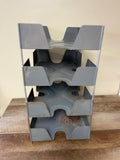 ~ Vintage Lot/11 Steel PEG Legs Parts for 4 Tier Stacking Legal Paper File Tray Organizer Desk