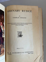~€ [dates,updt] Vintage Set/4 Volumes of Dickens Works Hardcover
