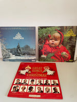 a** Vintage Lot/3 Christmas Records LP Vinyl Album Very Merry Christmas Vols 6 & 7, Great Songs