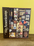 Vintage WE AMERICANS Hardcover Tabletop Book National Geographic 659 Illustrations History 1975