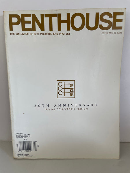 * Vintage Penthouse Magazine September 1999 30th Anniversary Special Collector’s Edition
