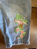Vintage Girls Youth Arizona Jean Co. Bermuda Shorts Sz 14R 25” Waist Flamingo
