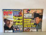 Vintage 1998 Country Weekly Magazine Lot/2 GEORGE STRAIT April, July