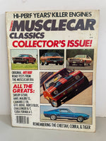 € Vintage Hi-Performance MUSCLECAR Classics Collector’s Issue Magazine 1985