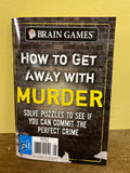 NEW BRAIN GAMES How To Get Away With Murder Mini Series Puzzles #40019-8