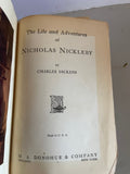 ~€ [dates,updt] Vintage Set/4 Volumes of Dickens Works Hardcover