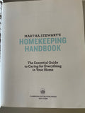 Martha Stewart Homekeeping Handbook Essential Guide Caring Everything Home Book HC 2006