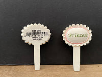 a** New Set/23 Ceramic Garden Plant Cake Cupcake Gift Markers Stakes Stick Label Variety of Designs