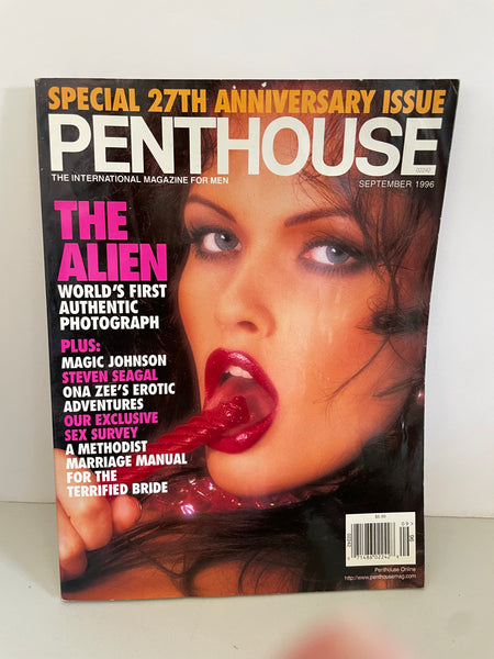 Vintage Penthouse Magazine September 1996 27th Anniversary Special Collector’s Edition Poster
