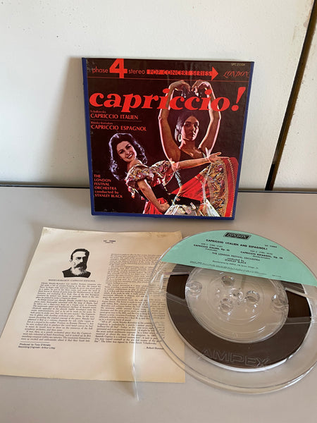 * Vintage Capriccio! Stanley Black The London Festival Orchestra Ampex Tape SPC.21004j