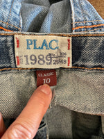 <€€* Set/2 Pairs Boys Blue Jeans Classic Sz 10 by The Children’s Place 1989 Straight Leg