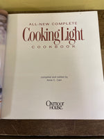 <€€ Vintage Cooking Light (2006) All New Complete Menus Hardcover Oxmoor House Illustrated