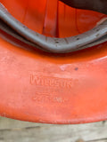 a* Vintage Northwest Central Pipeline Corporation Willson Jet-Cap Orange Hard Hat  USA