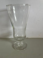 a** Vintage Set/3 Small Soda Fountain Parfait Glasses Clear 5.5” East Atlanta Pharmacy