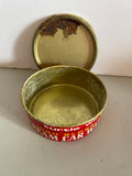 Vintage Turtle Wax High Gloss Cream Car Wax Metal Can Canister 1970 Empty MCM