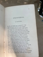 € Antique Book 1869 “Poems” by John G. Saxe Hardcover Thirty Sixth Edition