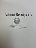 Vintage ATLANTA RESURGENS Hardcover by The First National Bank of Atlanta 1971 Georgia History