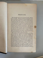 € Antique The NEW METHOD OF LEARNING The FRENCH LANGUAGE 1872 Fasquelle Hardcover