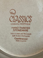 € Vintage The Classics by Hearthside Castlewood Stoneware Japan 12" Dinner Plate