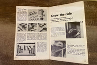 a* Vintage Better Homes and Gardens HANDYMAN TIPS 1971 Paperback Booklet Guide 50 pages