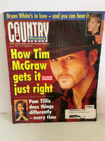 Vintage 1998 July 21 Country Weekly Magazine   Tim McGraw Cover Pam Tillis, Bryan White