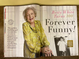 NEW PEOPLE Magazine Betty White Turns 100 ! January 2022