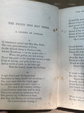 € Antique Book 1869 “Poems” by John G. Saxe Hardcover Thirty Sixth Edition