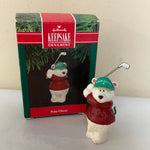 a** Vintage Hallmark Keepsake Ornament Christmas “Polar Classic” Golf 1991 05287 w/ Box