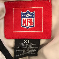 NFL SUPER BOWL XXXVII 2003 Oakland Raiders Tampa Bay Buccaneers Exclusive Stadium Collection Jacket XL Super Bowl