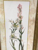 ¥ Kirkland’s Tuberose Framed Art