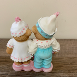 a** Vintage 1995 Cherished Teddies CRAIG and CHERI  "Sweethearts Forever" 156485