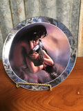 Vintage LEE BOGLE Soul Mates Native American Lovers PERFECT HARMONY Plate 7 1995 Retired